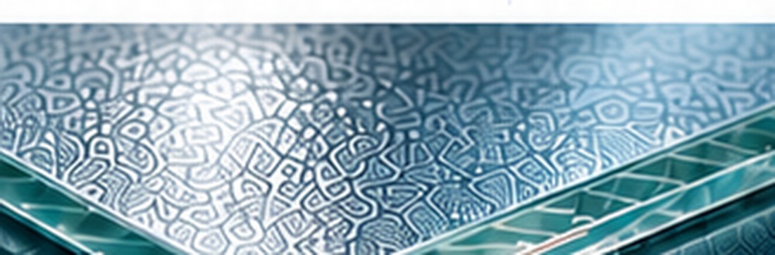 Textured solar glass surface